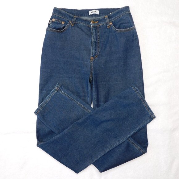 Moschino Slim Skinny Tight Jeans | Medium Wash | VGUC | 29 - Picture 10 of 10